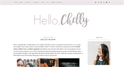 Desktop Screenshot of hello-chelly.com