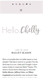Mobile Screenshot of hello-chelly.com